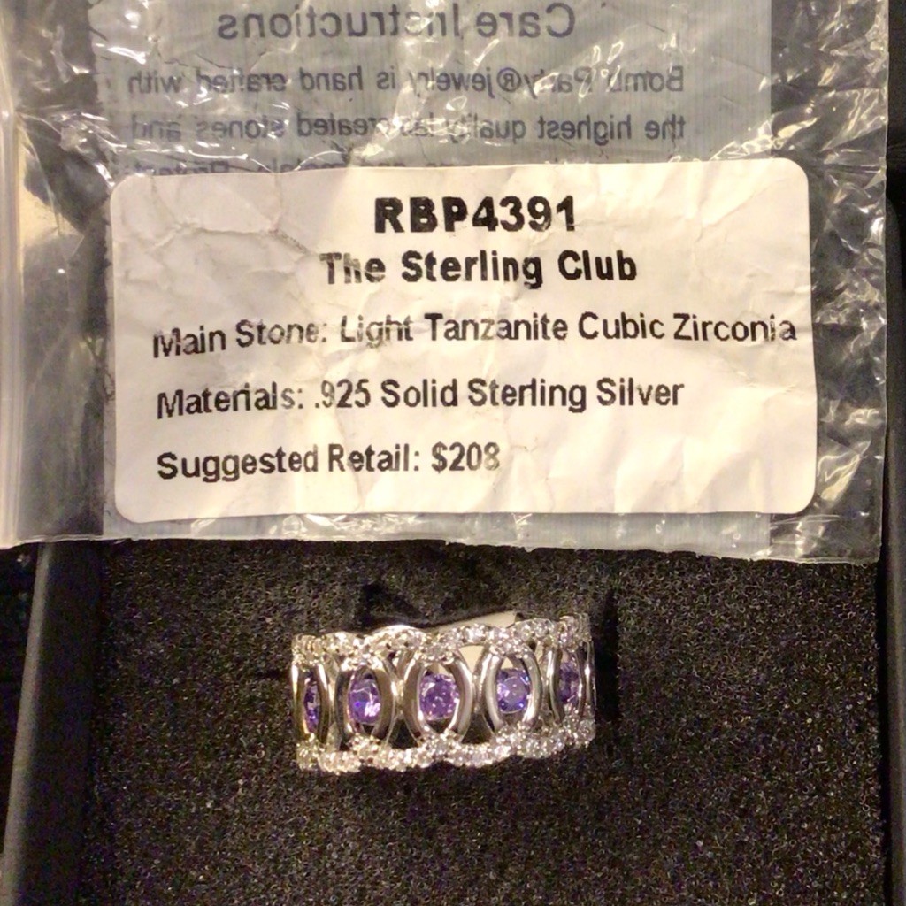 Sterling Silver Rbp Ring 30$